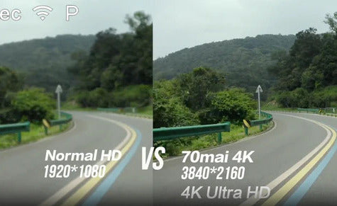 1080p vs 4k dashcams