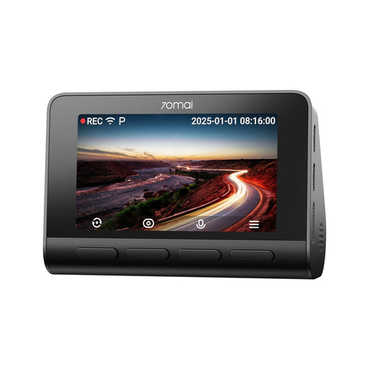70mai Dash Cam 4K A810S with Sony STARVIS 2 IMX678, License Plate Enhancement, Buffered Emergency Record, Supercapacitor & 4G LTE