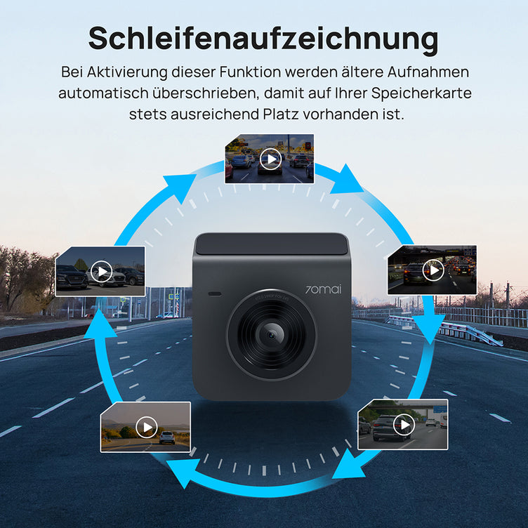 70mai A400 Dash Cam 1440P Quad HD with 2