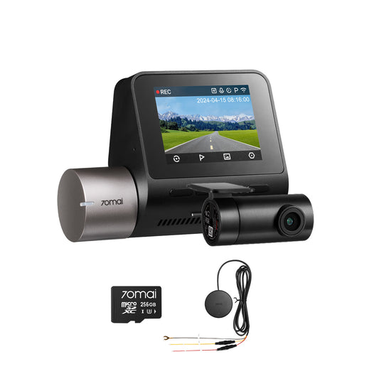 A510 Flash Bundle: Front Cam + Rear Cam + Memory Card + Hardwire Kit