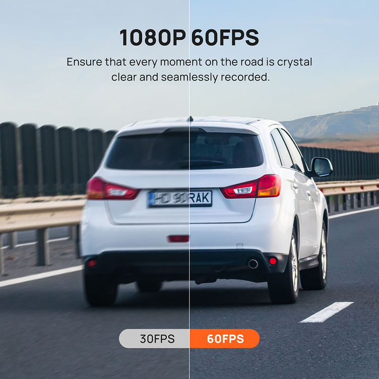 70mai Dash Cam A200 APP Control 1080P 60FPS Dual-Channel Optional